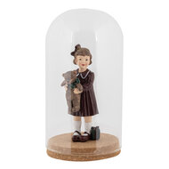 Clayre &amp; Eef   | Stolp Transparant &oslash; 12x22 cm | 6GL5192