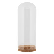 Clayre &amp; Eef   | Stolp Transparant &oslash; 8x20 cm | 6GL5193