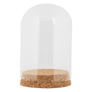 Clayre &amp; Eef   | Stolp Transparant &oslash; 8x12 cm | 6GL5194