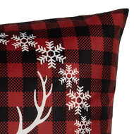 Clayre &amp; Eef   | Kussenhoes Rood Wit 45x45 cm | KT021.425