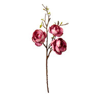 Clayre &amp; Eef   | Decoratie tak met bloemen Roze Bruin 20x20x106 cm | 5PL0169PA