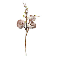 Clayre &amp; Eef   | Decoratie tak met bloemen Beige Bruin 20x20x106 cm | 5PL0169W