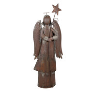 Clayre &amp; Eef   | Decoratie Engel Bruin Grijs 48x18x133 cm | 5Y1331