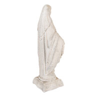 Clayre &amp; Eef   | Kerstdecoratie Beeld Maria Beige Bruin 17x12x41 cm | 6MG0113