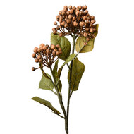 Clayre &amp; Eef   | Kunstbloem Bruin Groen 8x7x53 cm | 6PL0386BE