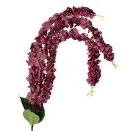Clayre &amp; Eef   | Kunstbloem guirlande Paars Groen 6x6x108 cm | 6PL0388PA