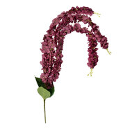 Clayre &amp; Eef   | Kunstbloem guirlande Paars Groen 6x6x108 cm | 6PL0388PA