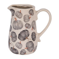 Clayre &amp; Eef   | Decoratieve Schenkkan Beige Grijs 16x12x18 cm | 6CECSP0002M