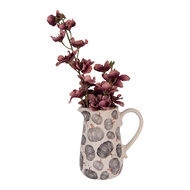 Clayre &amp; Eef   | Decoratieve Schenkkan Beige Grijs 16x12x18 cm | 6CECSP0002M