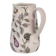 Clayre &amp; Eef   | Decoratieve Schenkkan Beige Groen 16x12x18 cm | 6CETKG0002M