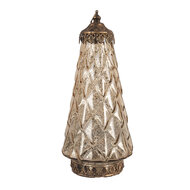 Clayre &amp; Eef   | Decoratie met LED Groen &oslash; 13x28 cm / 2xAAA | 6GL5227