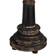 Clayre &amp; Eef   | Bureaulamp Zwart Bruin &oslash; 35x64 cm E27/max 1x60W | 6LMC0109