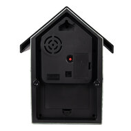 Clayre &amp; Eef   | Wandklok Groen Zwart 20x10x26 cm / 3xAA | 6KL0838GR