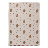 Clayre &amp; Eef   | Theedoek Beige Bruin 50x70 cm | CGM42
