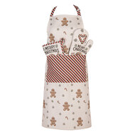 Clayre &amp; Eef   | Ovenwant Beige Bruin 18x30 cm | CGM44