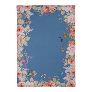Clayre &amp; Eef   | Theedoek Blauw Beige 50x70 cm | FFA42BL