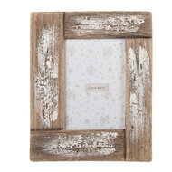 Clayre & Eef | Fotolijst Bruin Beige 21x2x26 cm / 13x18 cm | 2F1297