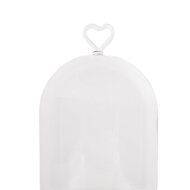 Clayre &amp; Eef   | Stolp Transparant &oslash; 12x19 cm | 6GL5359