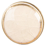 Clayre &amp; Eef   | Deurknop Beige Goudkleurig &oslash; 3x3 cm / S3 cm | 66281W