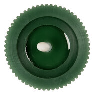 Clayre &amp; Eef   | Kaars met LED Groen &oslash; 8x13 cm / 2xAA | 6CA0003DGR