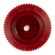 Clayre &amp; Eef   | Kaars met LED Rood &oslash; 8x13 cm / 2xAA | 6CA0003R