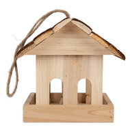 Clayre &amp; Eef   | Vogelvoederhuisje Bruin 19x18x19 cm | 6H2454