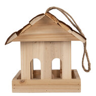 Clayre &amp; Eef   | Vogelvoederhuisje Bruin 19x18x19 cm | 6H2454