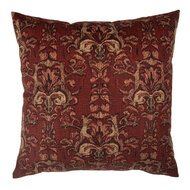Clayre &amp; Eef   | Kussenhoes Rood Geel 45x45 cm | KT021.427