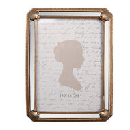 Clayre & Eef | Fotolijst Goudkleurig 16x2x21 cm / 13x18 cm | 2F1343