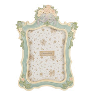 Clayre &amp; Eef   | Fotolijst Groen Beige 19x2x26 cm / 13x18 cm | 2F1362M
