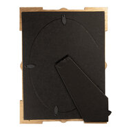 Clayre &amp; Eef   | Fotolijst Blauw Goudkleurig 17x2x23 cm / 13x18 cm | 2F1365M