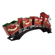 Clayre & Eef | Decoratie Trein Rood 108x18x44 cm | 5Y1303
