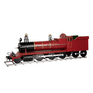 Clayre & Eef | Decoratie Trein Rood 86x18x27 cm | 5Y1304