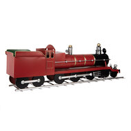 Clayre & Eef | Decoratie Trein Rood 86x18x27 cm | 5Y1304