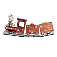 Clayre & Eef | Decoratie Trein Rood 79x15x37 cm | 5Y1308