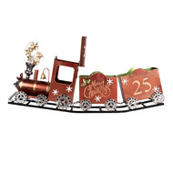 Clayre & Eef | Decoratie Trein Rood 79x15x37 cm | 5Y1308