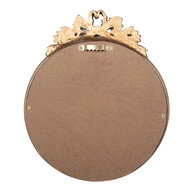 Clayre & Eef | Wandspiegel Goudkleurig 18x3x22 cm | 62S337