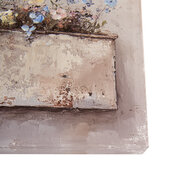 Clayre & Eef | Wanddecoratie Beige Roze 36x3x36 cm | 66265
