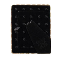 Clayre & Eef | Fotolijst Roze Goudkleurig 10x2x13 cm / 6x9 cm | 2F1311