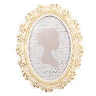 Clayre &amp; Eef   | Fotolijst Beige Goudkleurig 15x2x20 cm / 10x15 cm | 2F1313