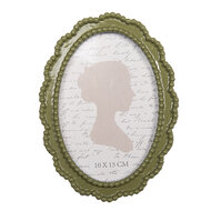 Clayre & Eef | Fotolijst Groen 13x2x18 cm / 10x15 cm | 2F1315