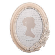 Clayre &amp; Eef   | Fotolijst Roze Beige 15x2x19 cm / 10x15 cm | 2F1319