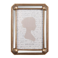 Clayre & Eef | Fotolijst Goudkleurig 13x2x18 cm / 10x15 cm | 2F1342