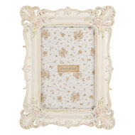 Clayre &amp; Eef   | Fotolijst Wit 16x2x21 cm / 10x15 cm | 2F1371S