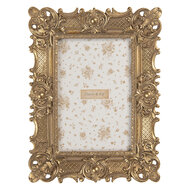 Clayre & Eef | Fotolijst Goudkleurig 16x2x21 cm / 10x15 cm | 2F1372