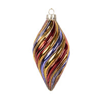 Clayre & Eef | Kerstbal Meerkleurig ø 6x13 cm | 6GL5103