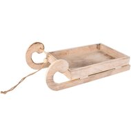 Dekoratief | Slee, naturel, hout, 30x12x10cm | A255383