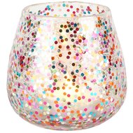 Dekoratief | Theelichthouder &#039;Color Fest&#039;, glas, 11x11x11cm | A258172