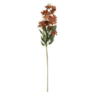 Clayre &amp; Eef   | Decoratie tak met bloemen Bruin Groen 10x10x72 cm | 5PL0191CH