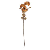 Clayre & Eef | Decoratie tak met bloemen Oranje Groen 10x8x76 cm | 5PL0193LO